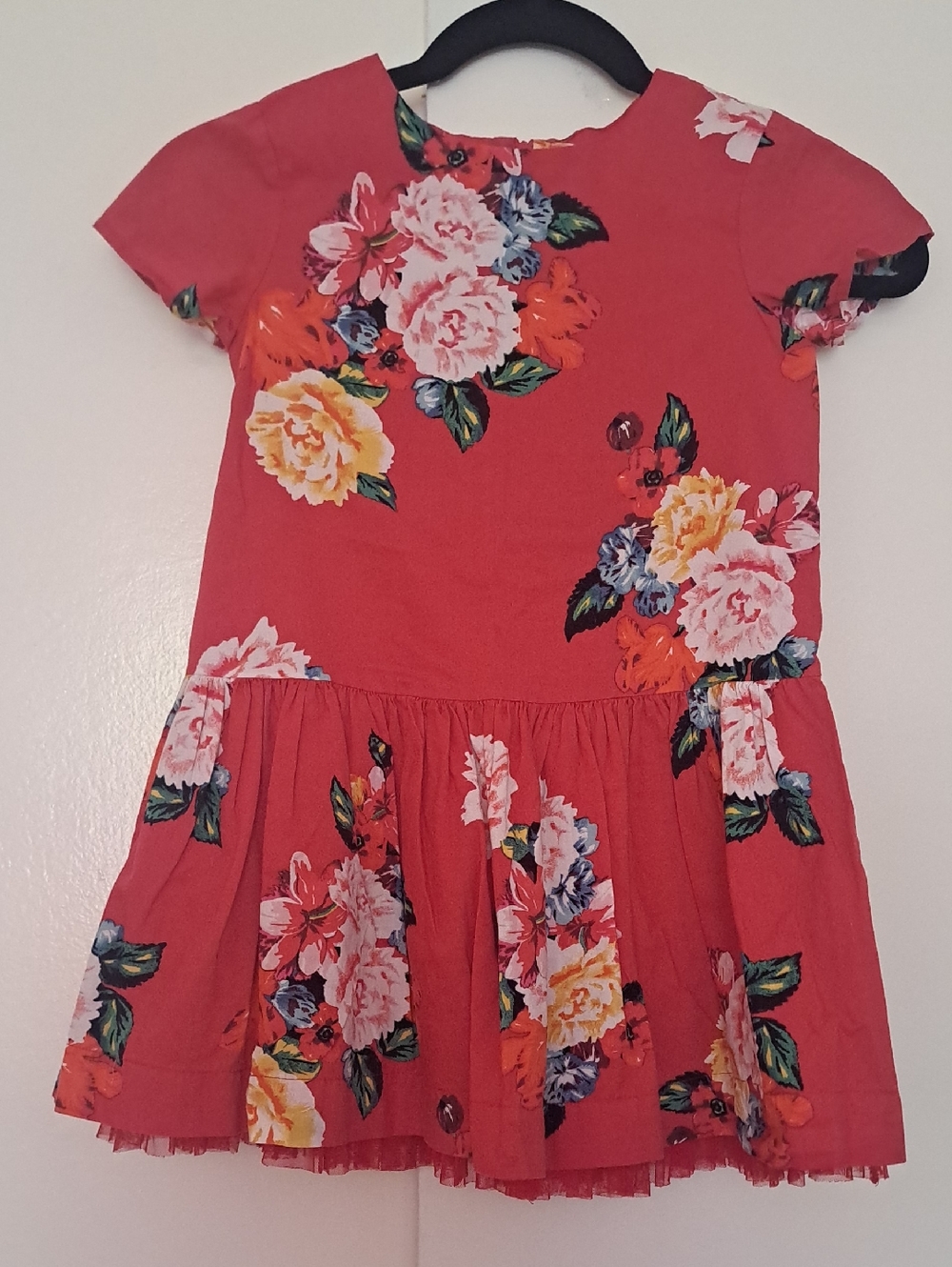 GAP Red Floral Kids Dress